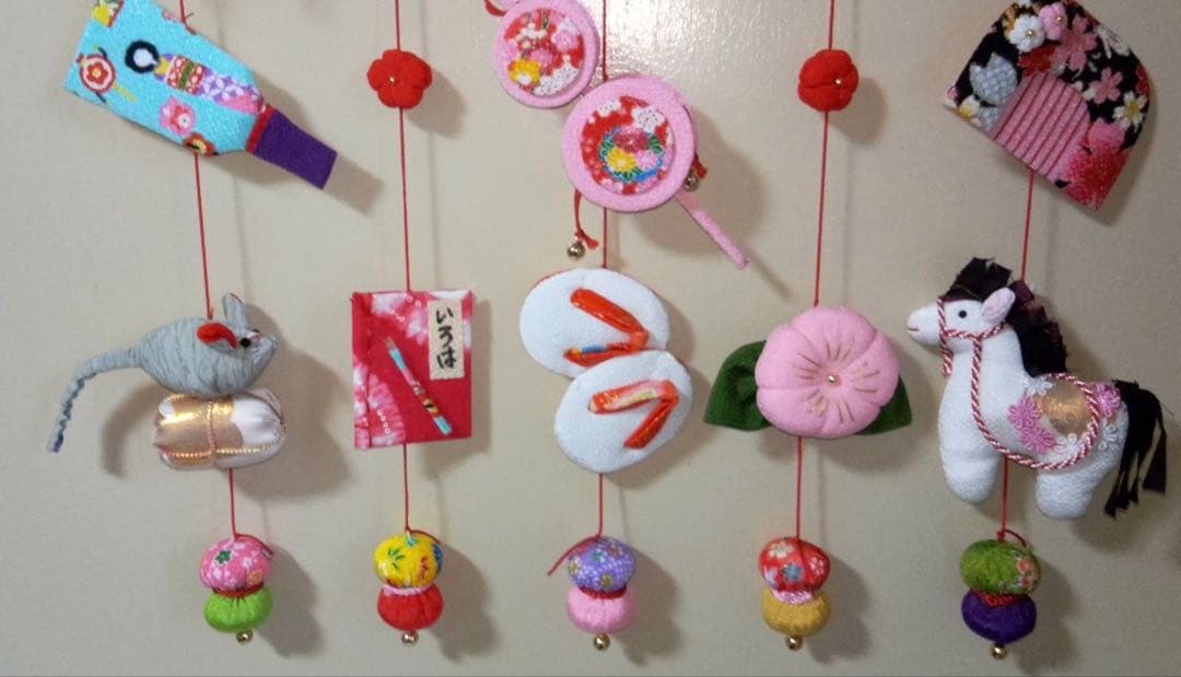 ひな祭り用つるし雛(2026-7うさぎ)