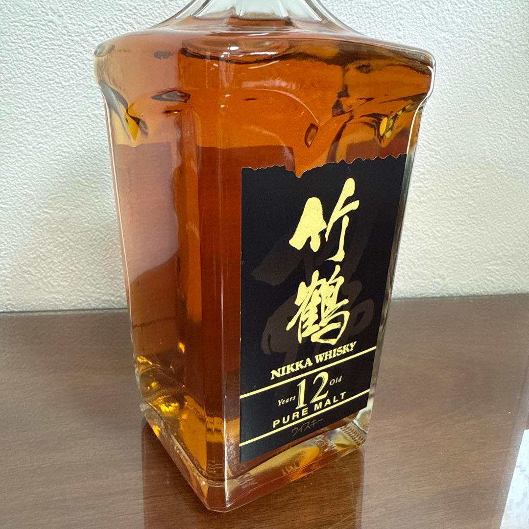 週末限定値下】古酒　未開封　竹鶴 12年 ピュアモルト　660ml 美品
