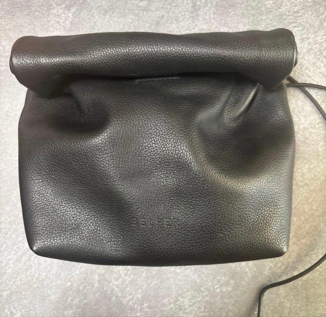 BELPER ベルパー ショルダー バッグ 革