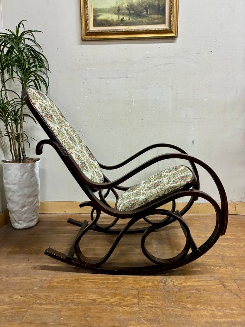 管447☆ヴィンテージ☆曲木☆ベントウッドチェア☆ロッキングチェアー