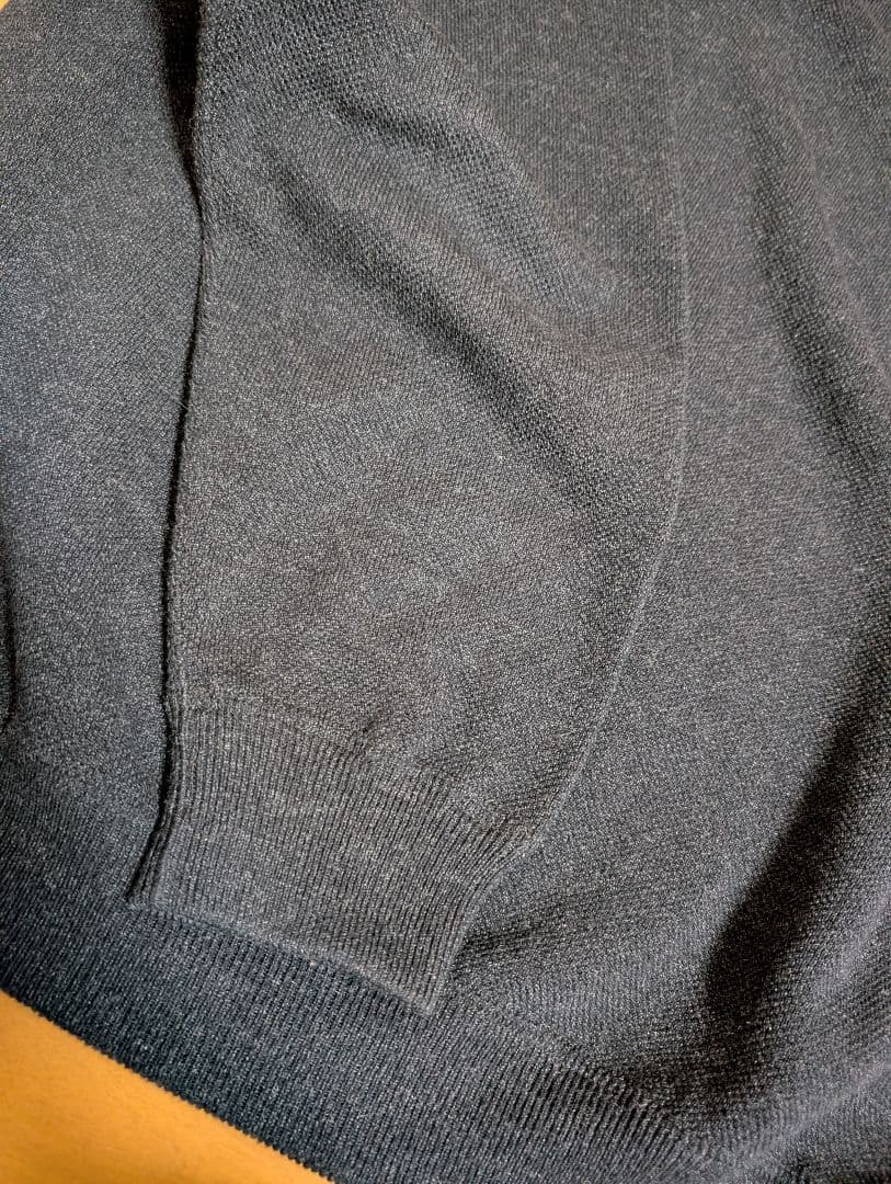 25aw crepuscule コットンウール ニット 鹿の子編み 1