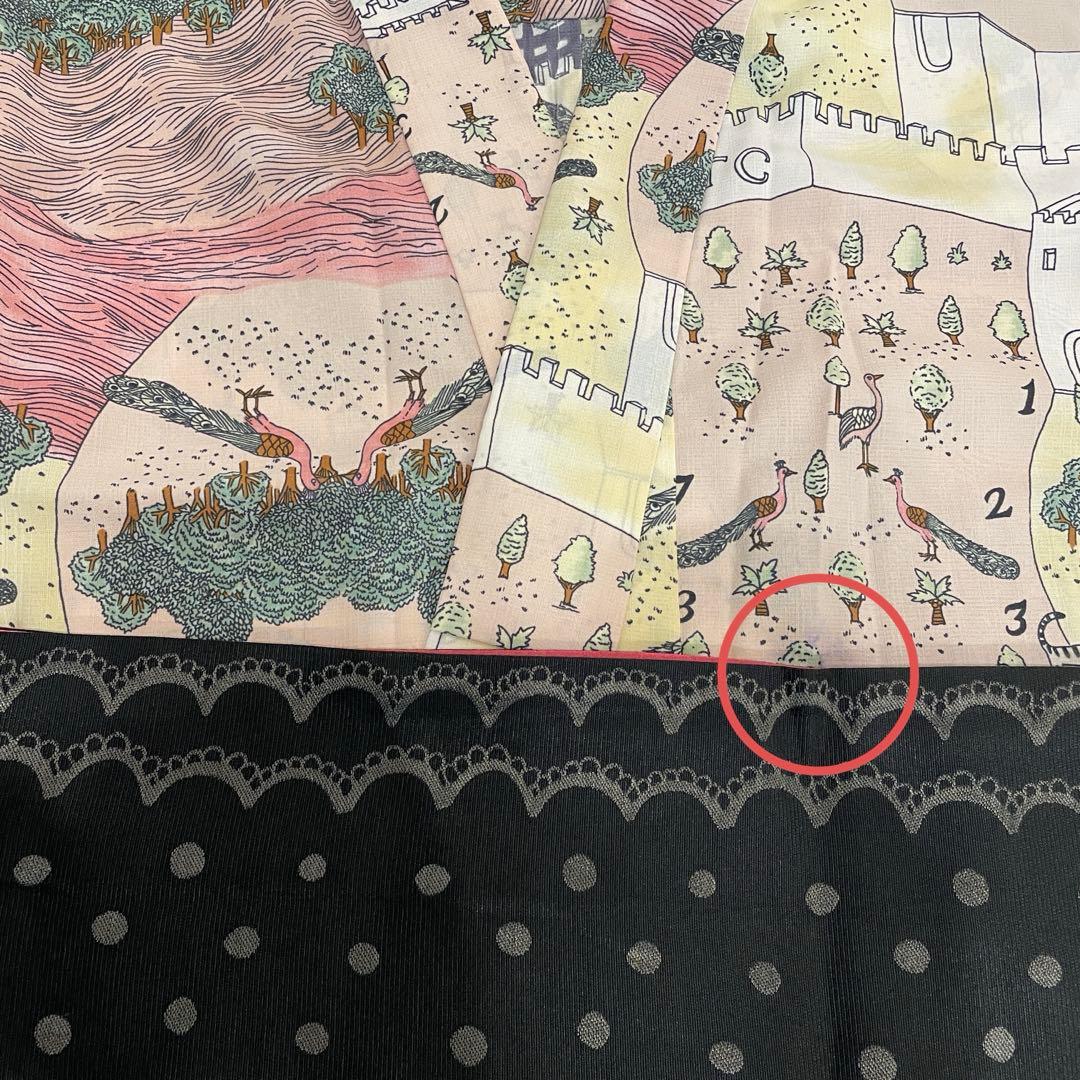 tumori chisato 浴衣　単衣着物　ポリエステル100%