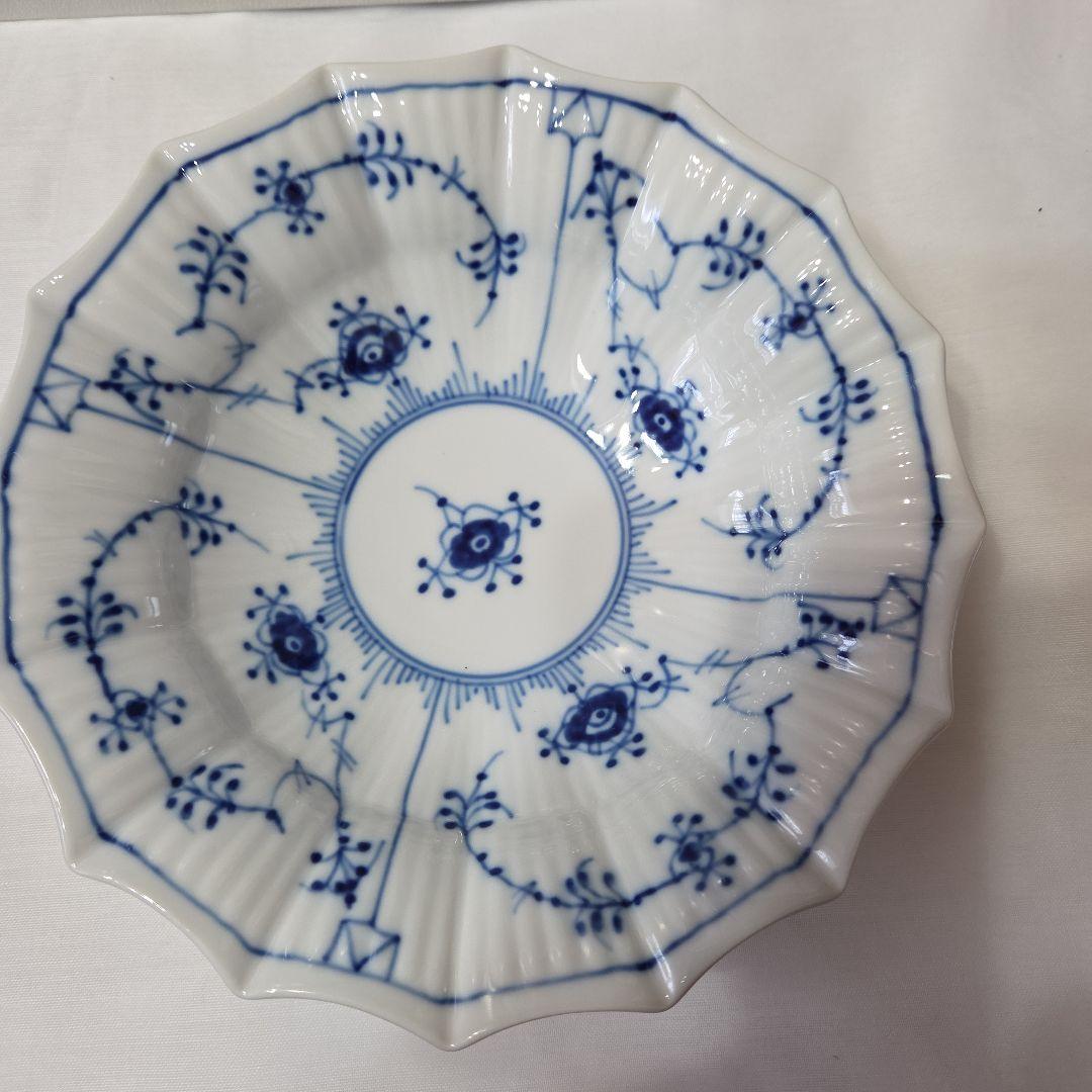 未使用　ロイヤルコペンハーゲン　17cm　シェルディッシュ