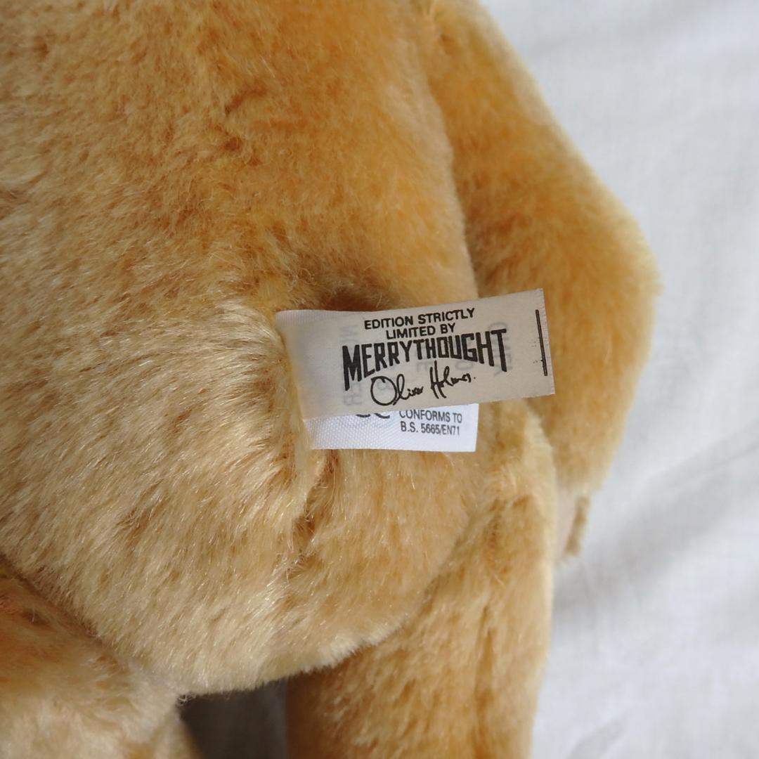 Merrythought　イギリス　ヴィンテージ　テディベア　限定品　ハロッズ