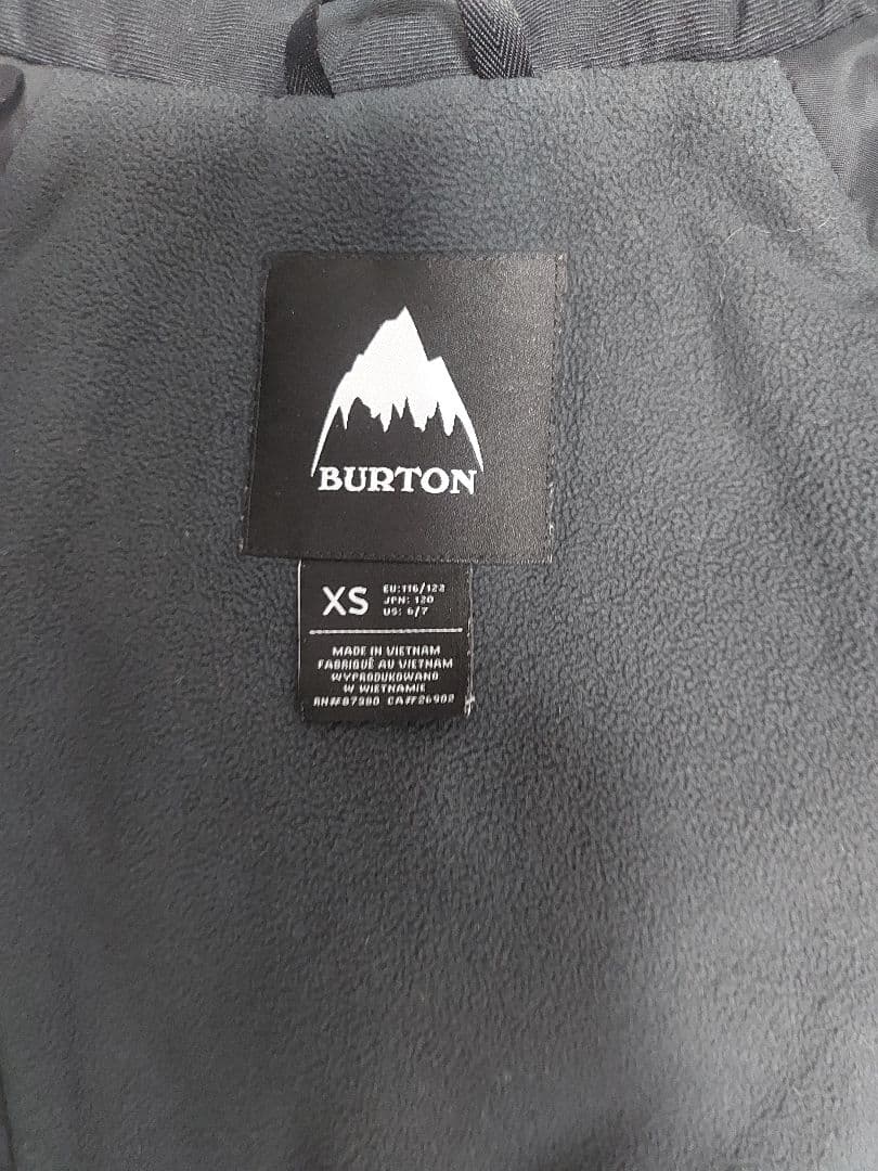 BURTON　バートン　スノーボード　スキー　　ウェア　キッズ　ジュニア　120
