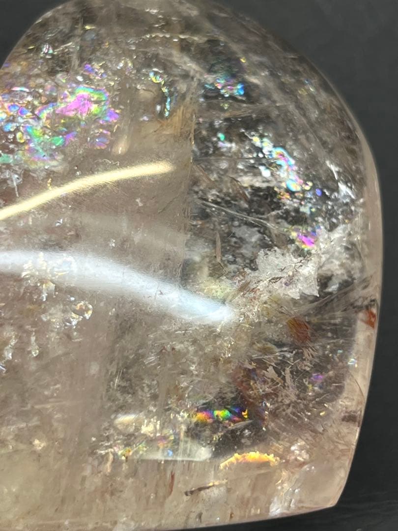 天然石　高品質　ピンクアゼツライト　ハート　台座付き　約127g⭐️1921