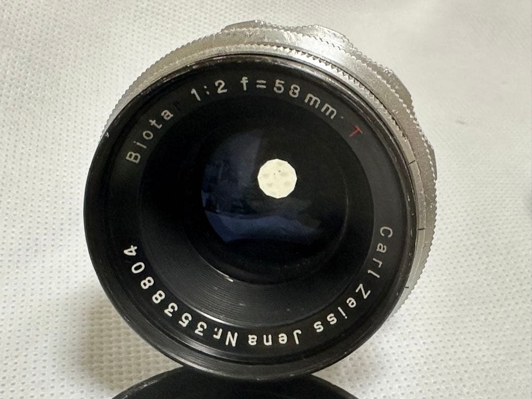 フィルムカメラ Biotar F1:2/58mm Red T Carl Zeiss Jena