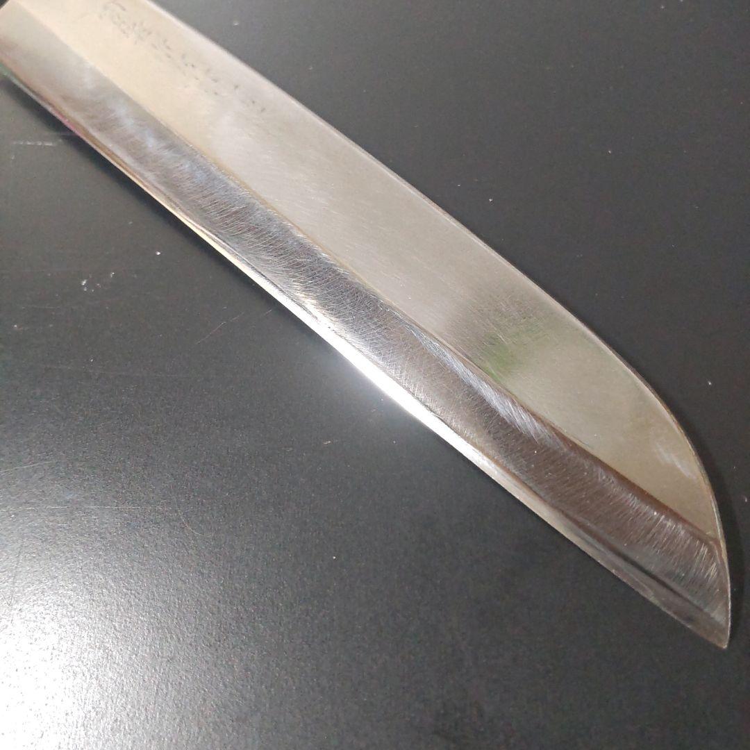 中古再生品堺一文字光秀造身卸包丁235mm