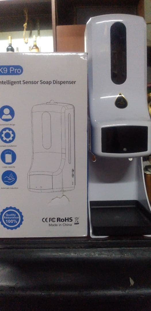 検温アルコールディスペンサー