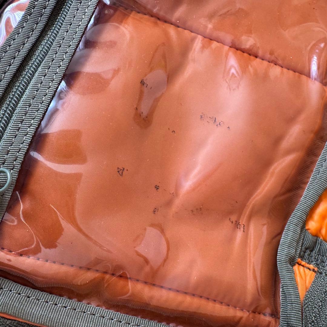 希少 PORTER タンカー　ショルダーバッグ　2層　セージグリーン