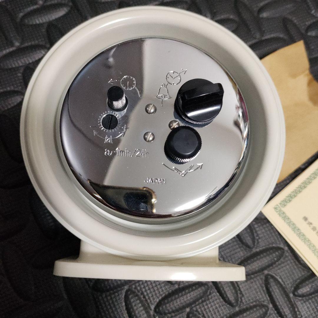 【当時物】セイコー　SEIKO　目覚時計　　昭和レトロ　手巻き　ゼンマイ　レア