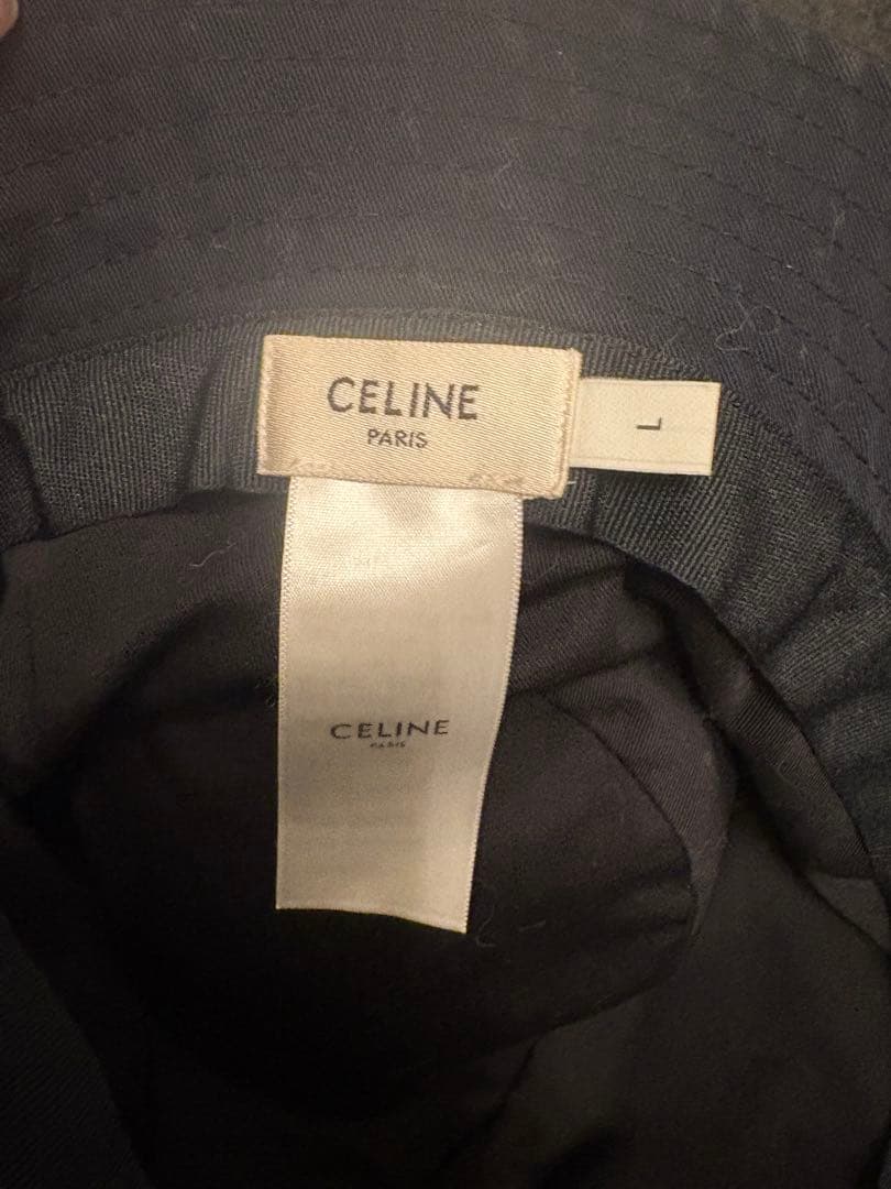 CELINE バケットハット 黒