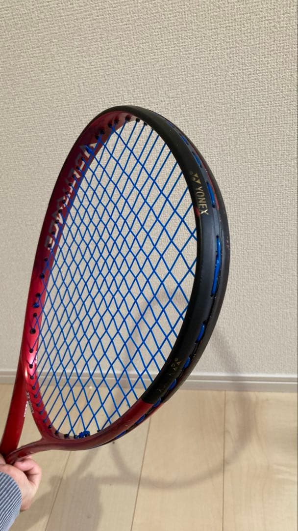 YONEX VOLTRAGE テニスラケット ボルトレイジ 7s 紅(中古)