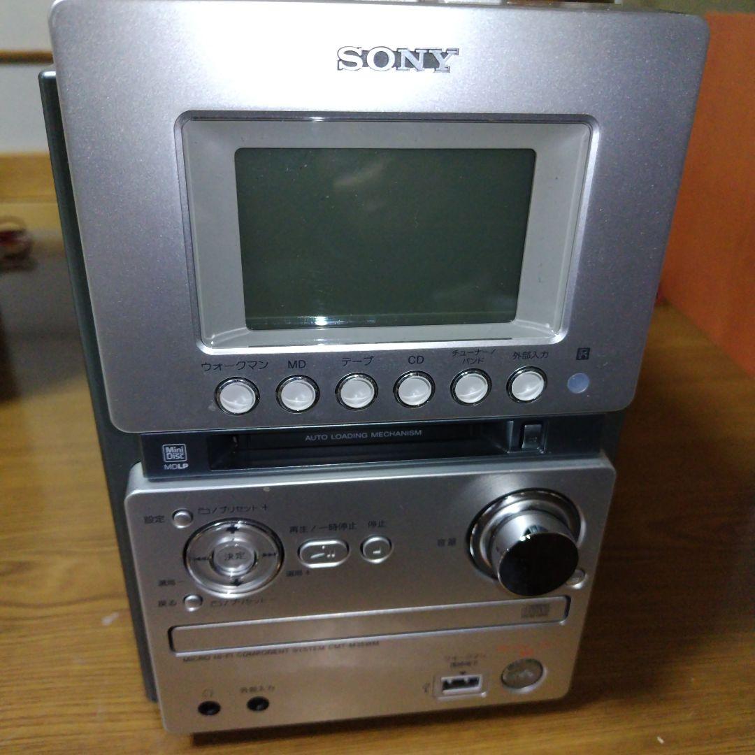 SONY ソニー　CMT-M35WM（ HCD-M35WM）ミニコンポ シルバー