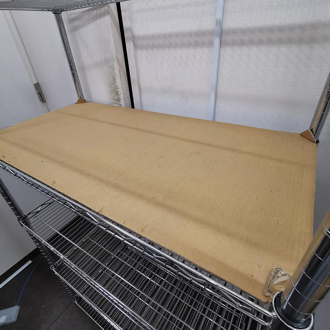 dywxb609　幅90cm　スチールラック 5段 シルバー 値引き交渉可