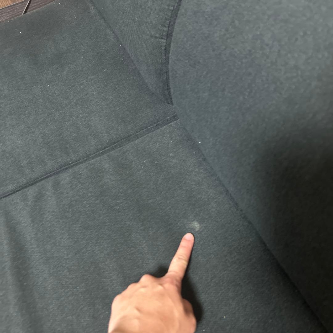 4人掛け　ローソファ　黒　ブラック