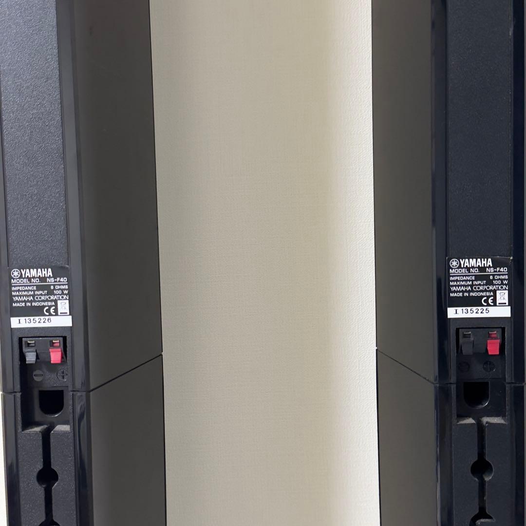 YAMAHA NS-F40 トールボーイスピーカー 2台 ペア 動作確認済み！