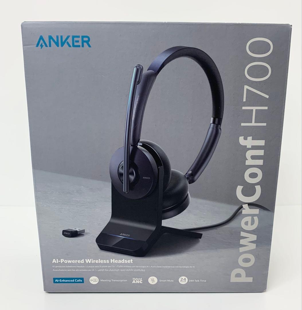 J*T様 美品 ANKER PowerConf H700 ワイヤレスヘッドセット