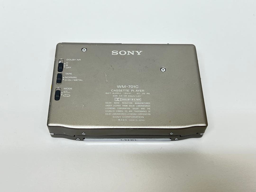 SONY カセットプレーヤー WM-701C ジャンク品