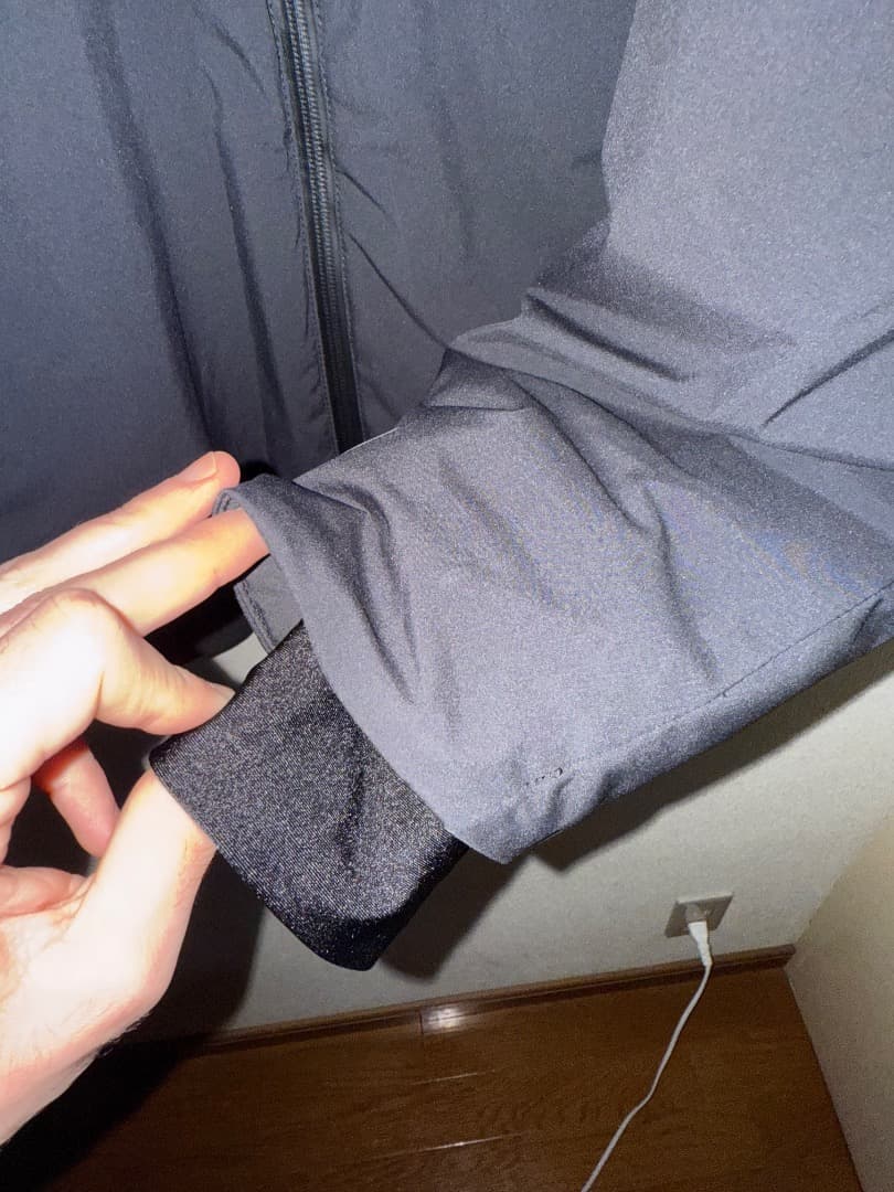 Umbro X Eliminator 21AW フード付きベンチコート ネイビー