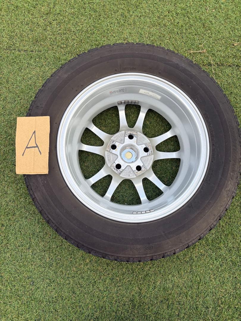 冬タイヤホイールセット 195/65R15 ブリヂストンECO FORME