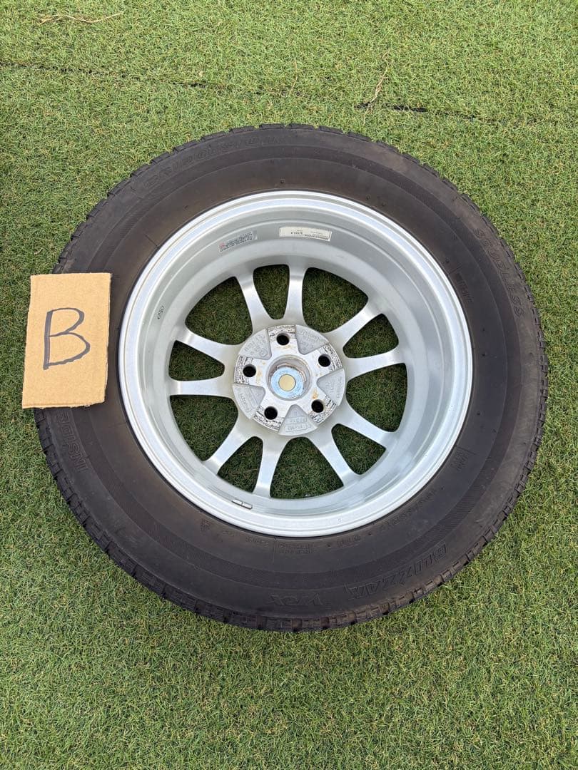 冬タイヤホイールセット 195/65R15 ブリヂストンECO FORME