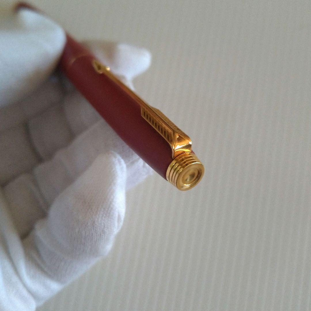 【ヴィンテージ】Parker75 パーカー75 万年筆 マット赤 X 14K◆