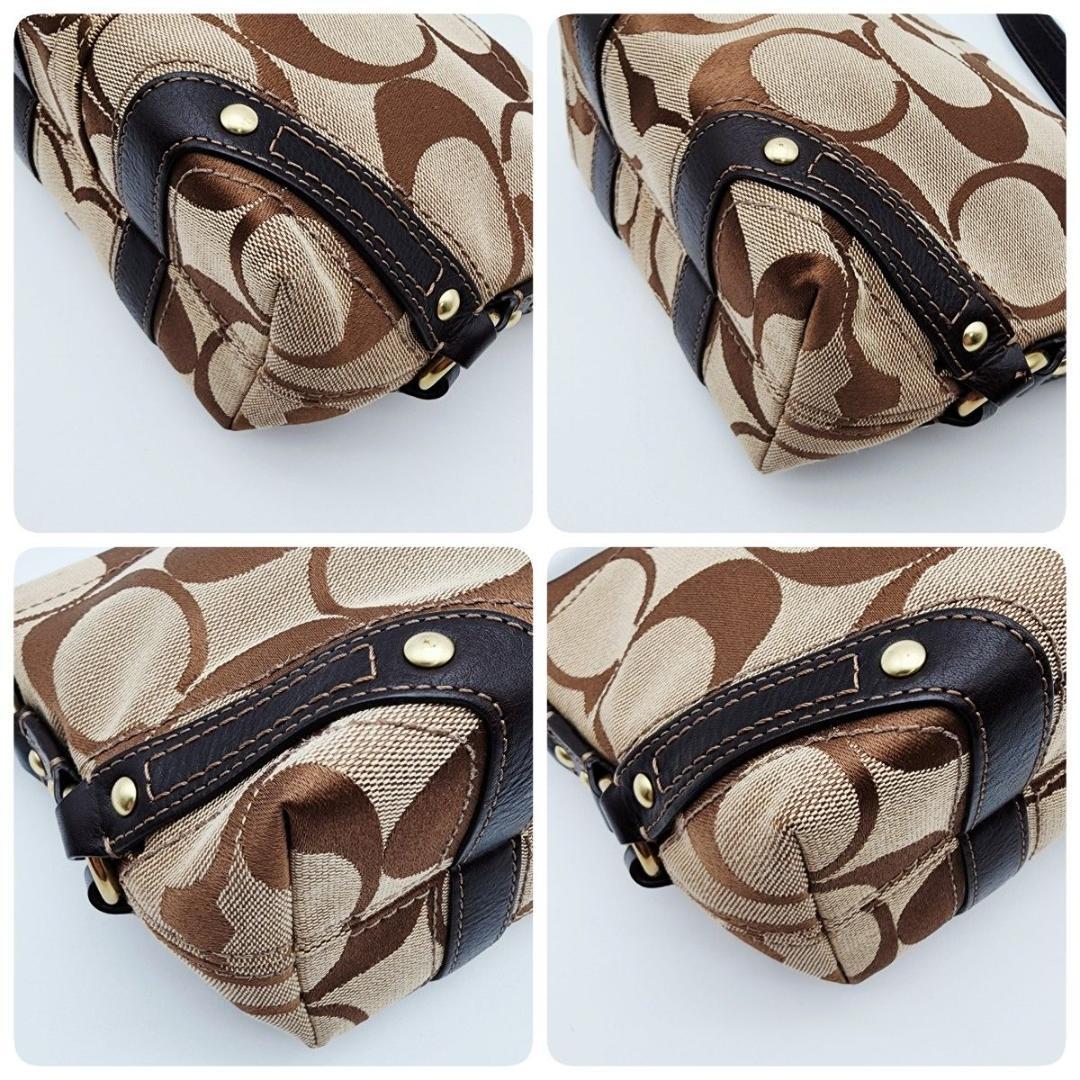 COACH コーチ ミニショルダーバッグ ハンドバッグ シグネチャー 40347