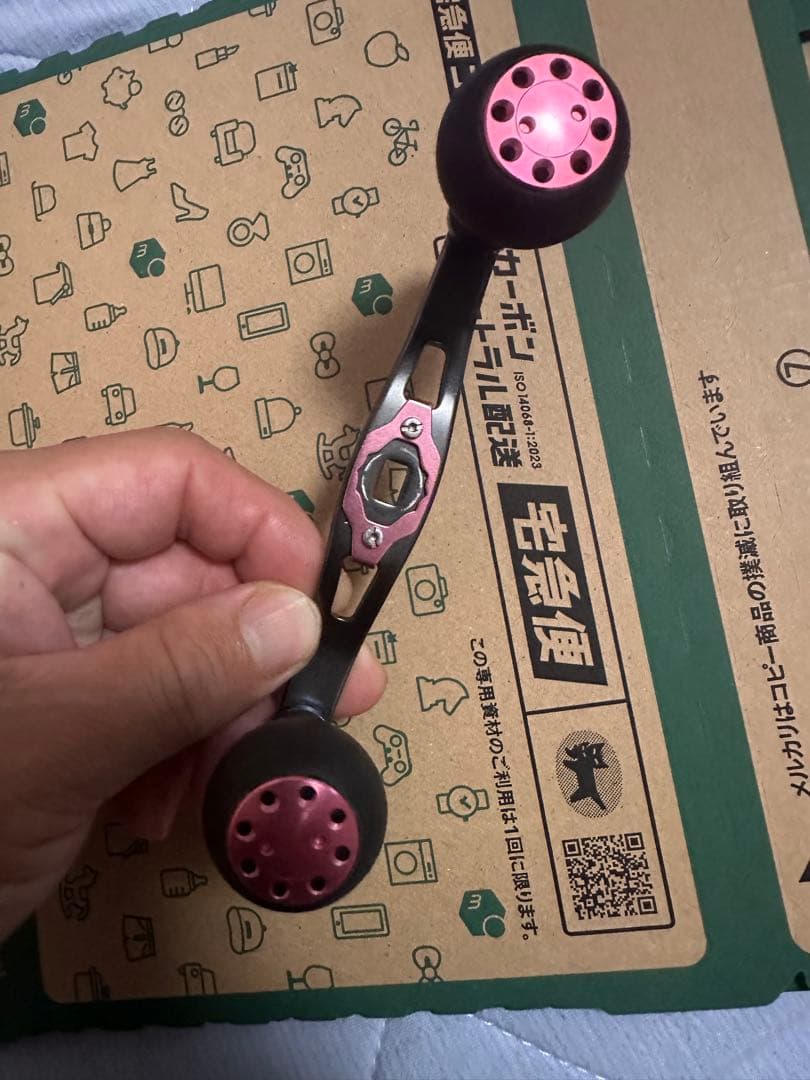 ベイトリール用ゴールドハンドル