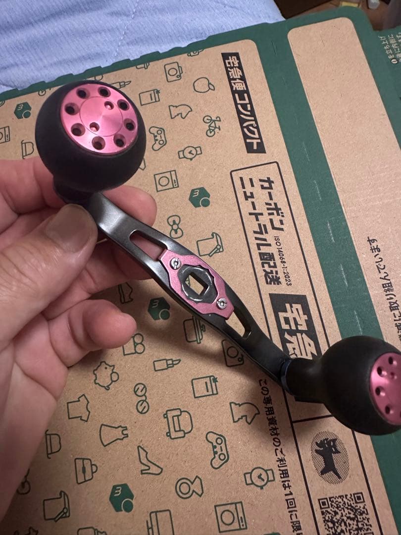 ベイトリール用ゴールドハンドル