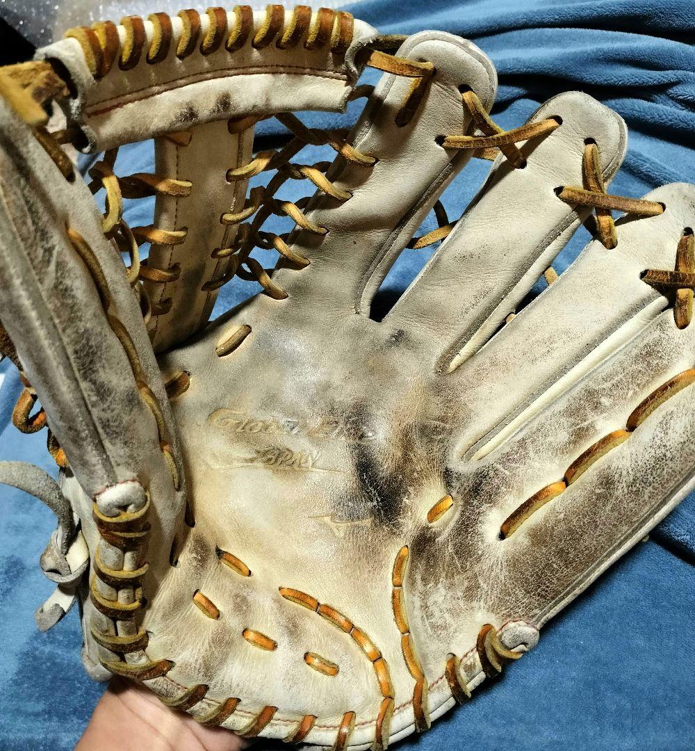 ら*ん様 ミズノ Global Elite japan 硬式野球グローブ 外野手