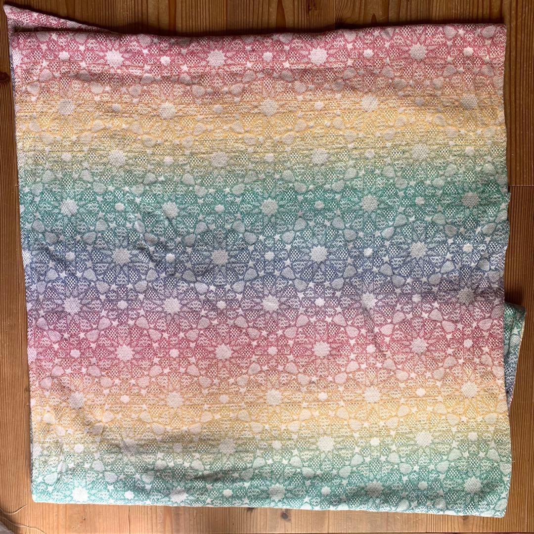 オーシャ oscha ベビーラップ　size4 hemp rainbow