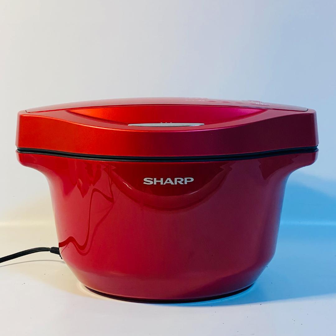 Sharp HEALSIO ホットクック 水なし自動調理鍋 KN-HT24B-R