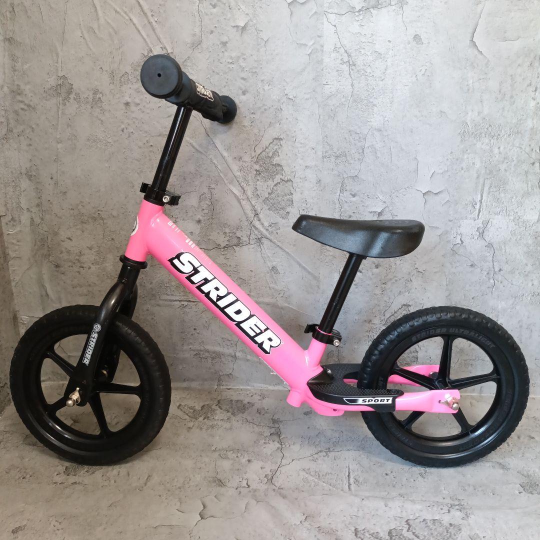 本日限定　美品　STRIDER スポーツバランスバイク 12インチ ピンク