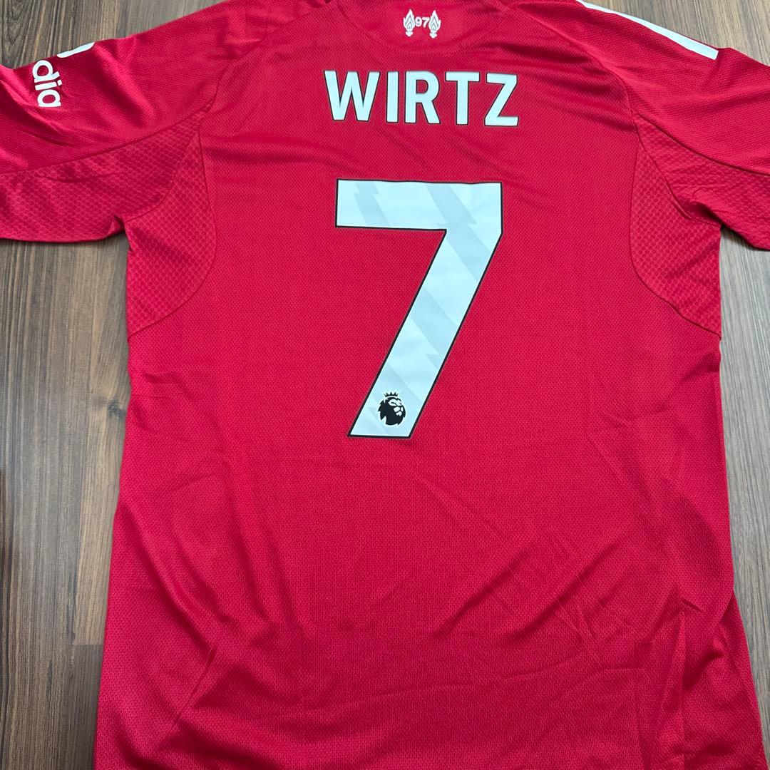 リバプール 背番号7 ヴィルツ 2025-26 ユニフォーム