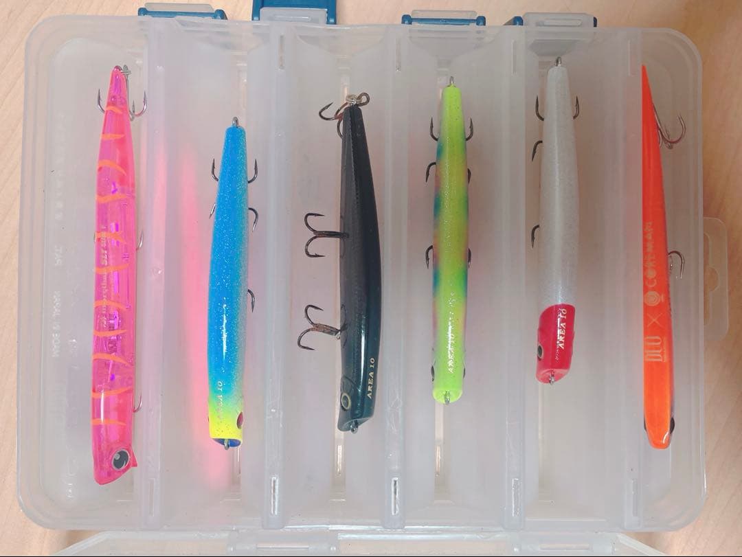 【ケース付き】バチ抜けルアー12本セット