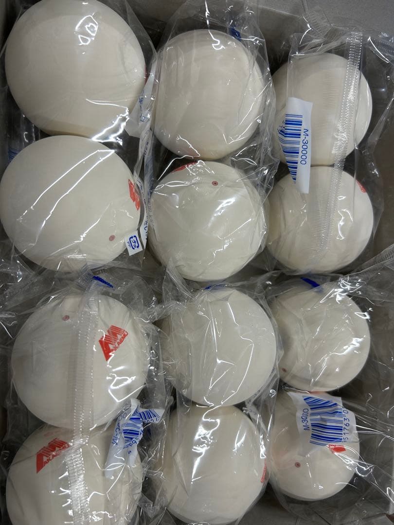 新品未開封❗️赤M公認球３ダース‼️
