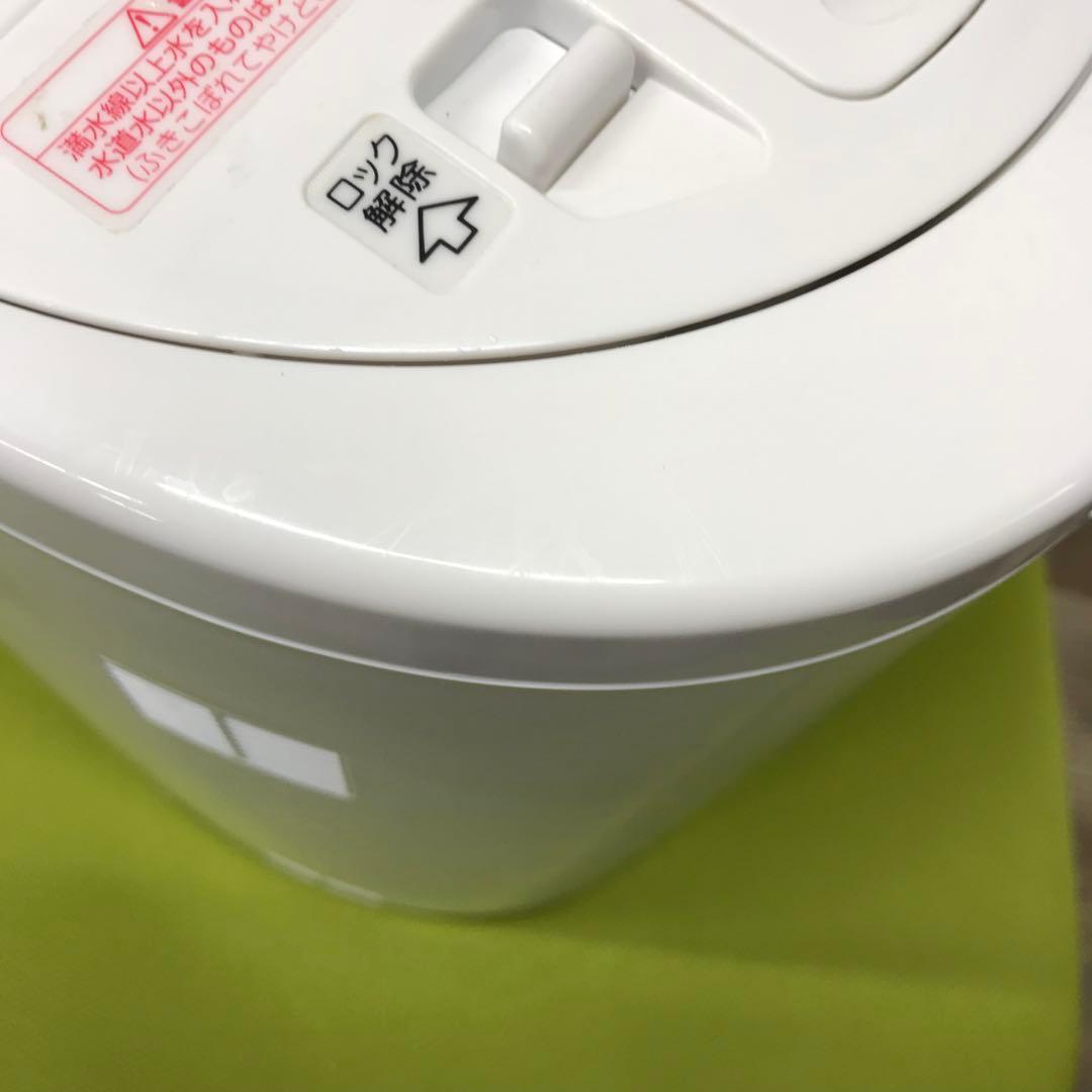 2023年製　洗浄済　象印　スチーム式加湿器　EE-RS50　ホワイト　3L