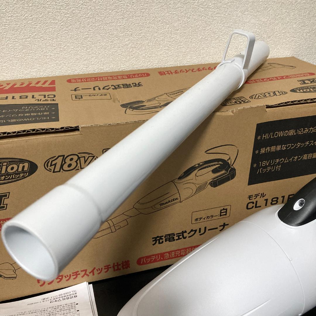 【新品】マキタ 充電式クリーナー CL181FDRFW 18V バッテリー付