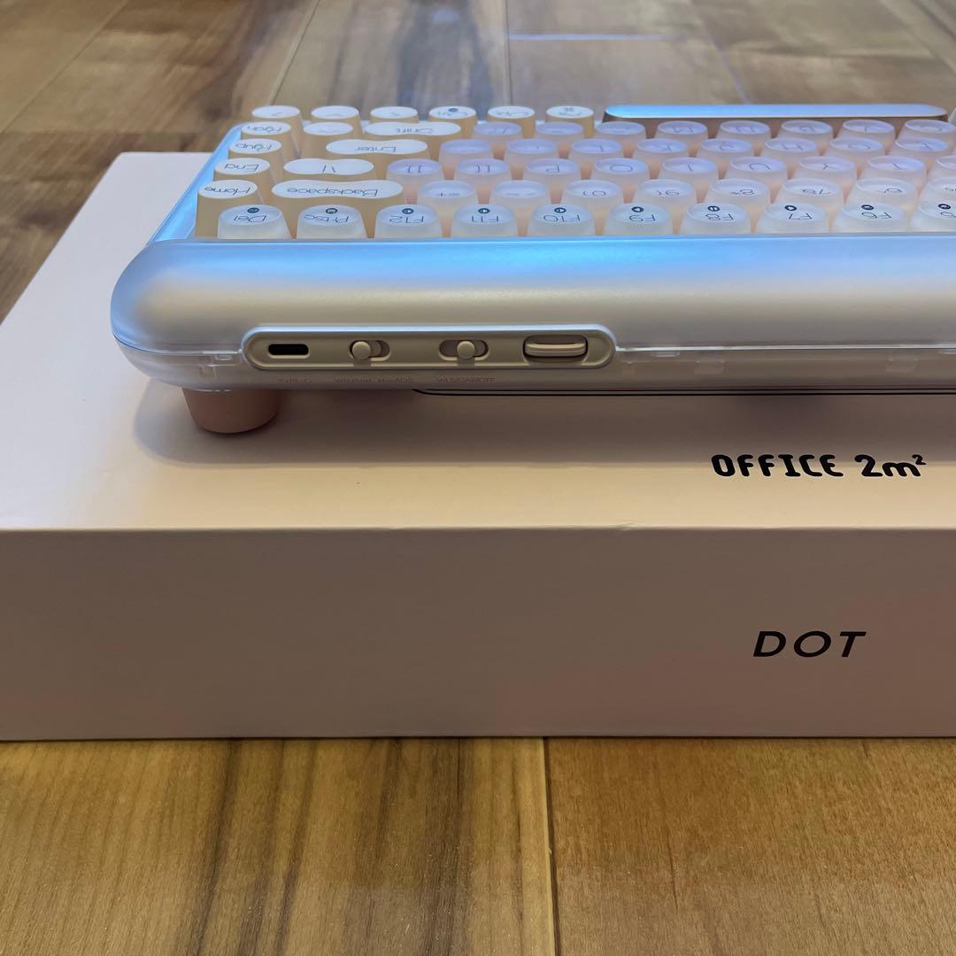 lofree ファンデーションピンク　キーボード 本体