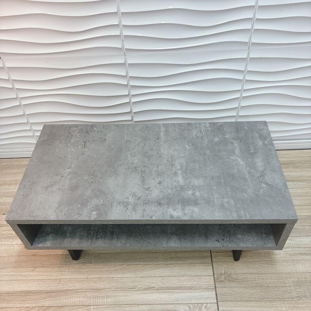 ◇大阪府 神戸市 配達料無料！◇ローテーブル◇センターテーブル◇コンクリート調◇