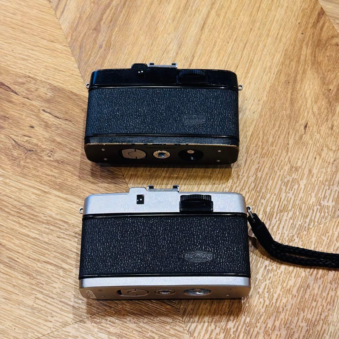 フィルムカメラ Half Frame Duo: Olympus Pen W & Pen S