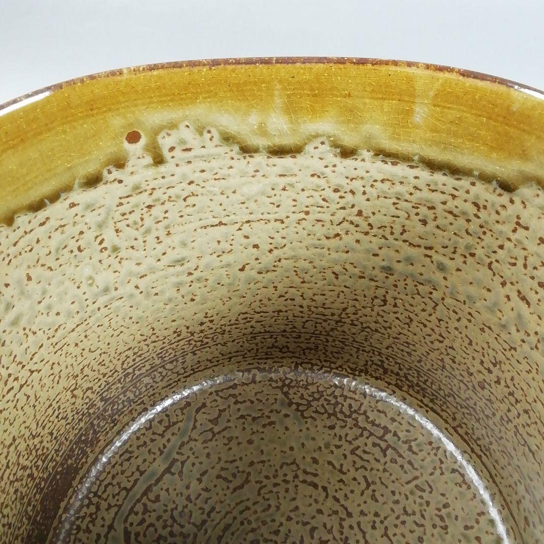 Ｗ２３２　水指　『高取　四方口　水指』『十三代　高取八仙 造』　共箱　茶道具