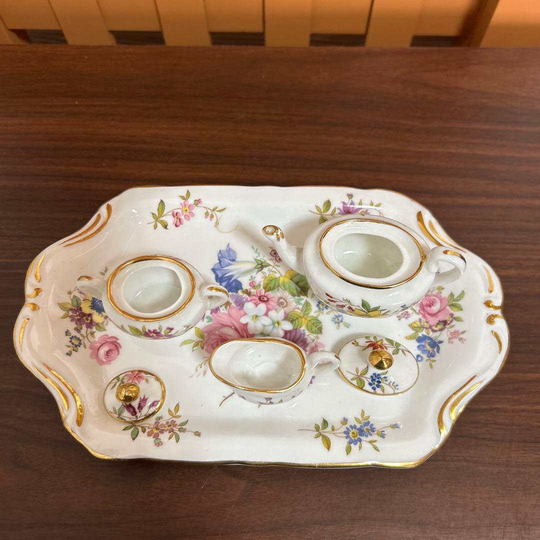 ハマースレイ ハワードスプレイ ミニチュア　ティーセット　英国製　アンティーク