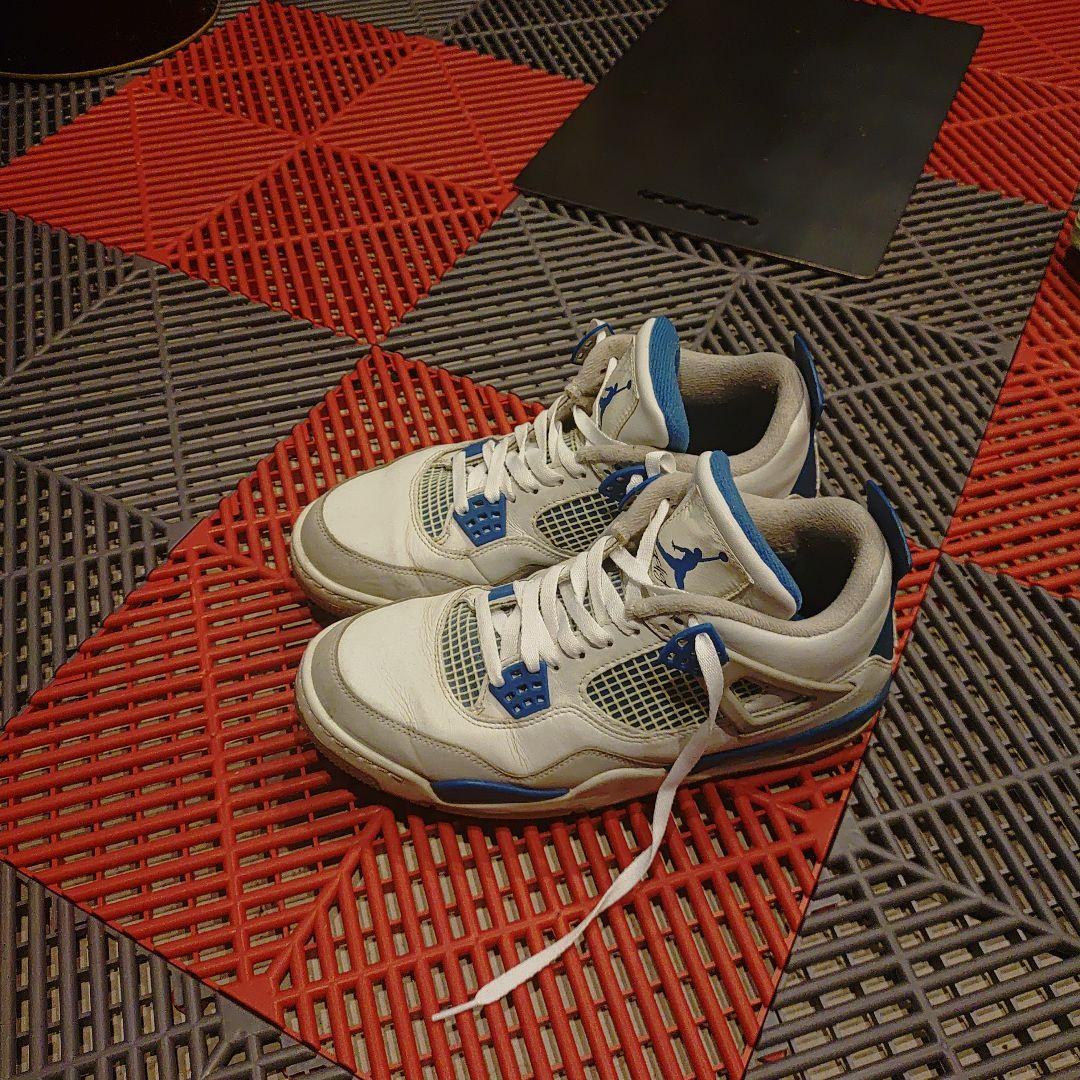 Jordan Air Jordan 4 ゴルフシューズ　ホワイト/ブルー