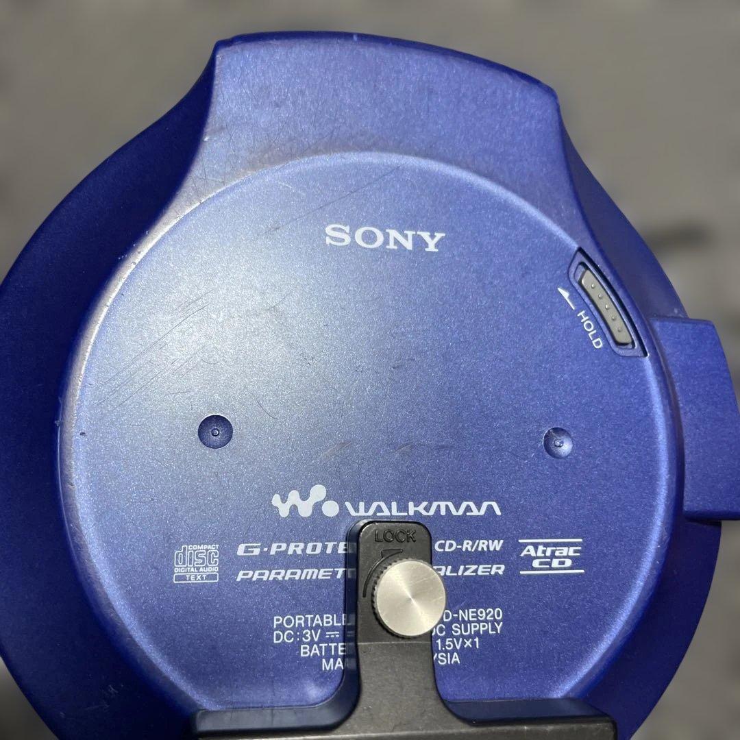 SONY D-NE920 EBP-J101 本体と乾電池ケース　ジャンク　06年
