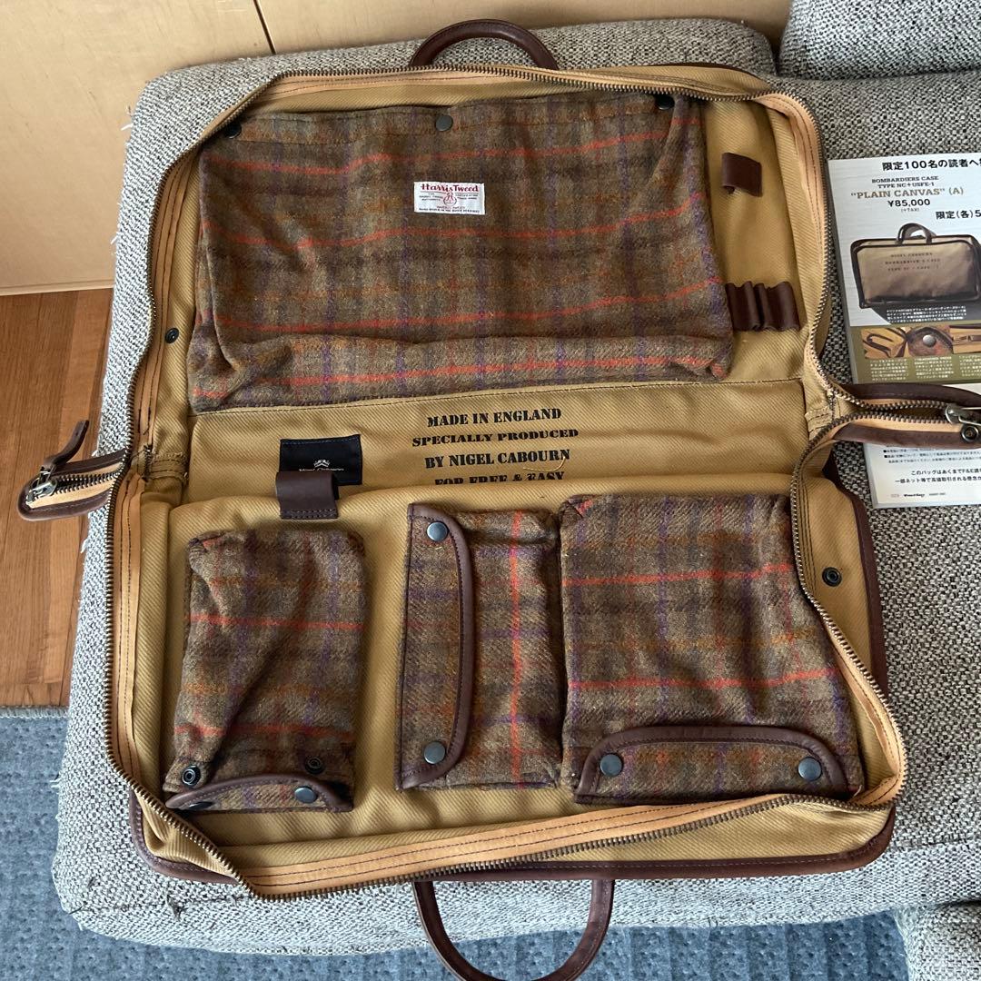 L*様 Free&Easy別注　ナイジェルケーボン　ハリスツイード　鞄　バッグ