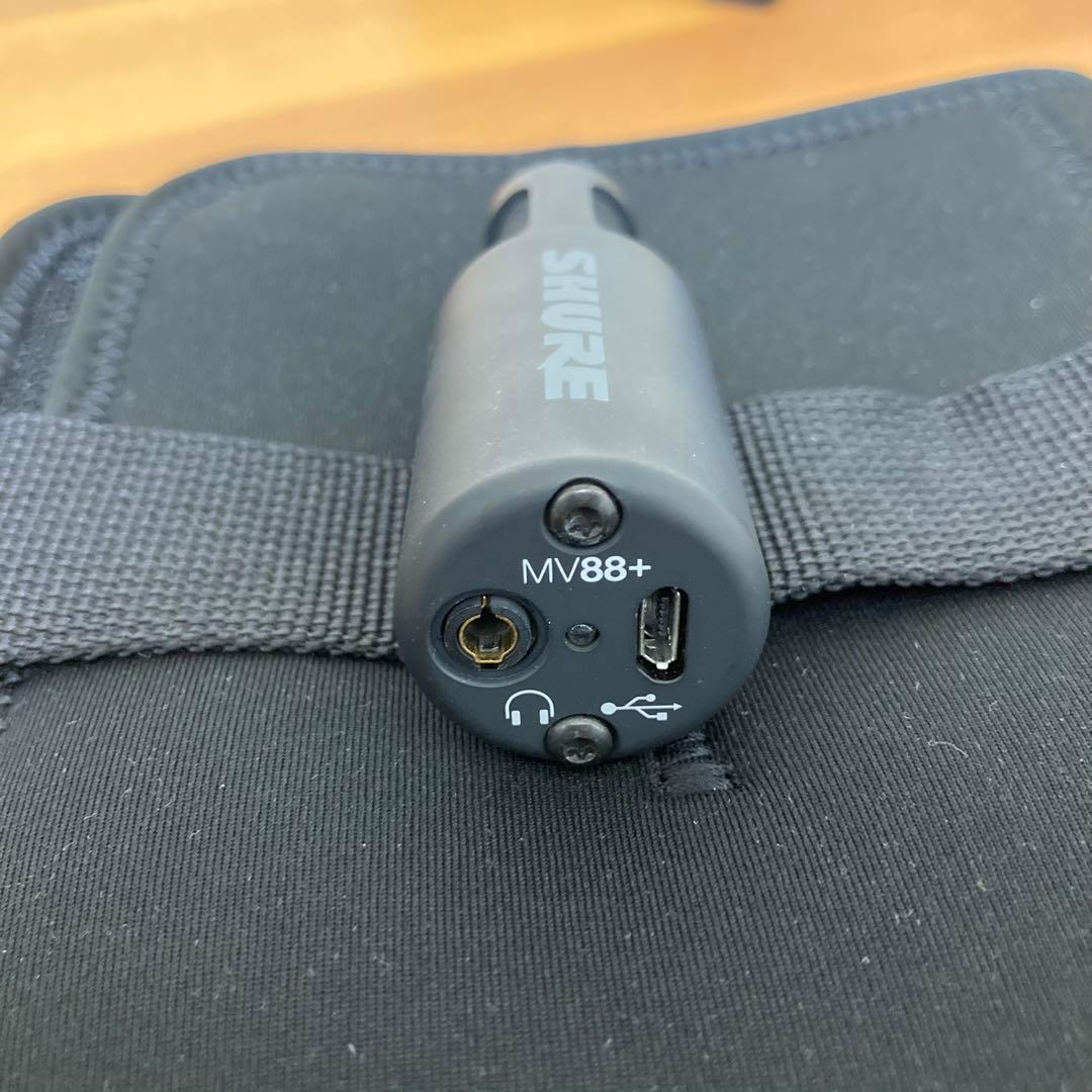む*ー様 SHURE MV88+ Video Kit 美品 三脚/ホルダー未使用