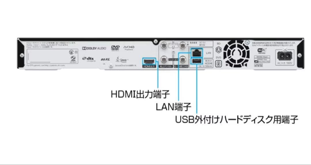 SHARP 2BC10DW1 ブルーレイレコーダー