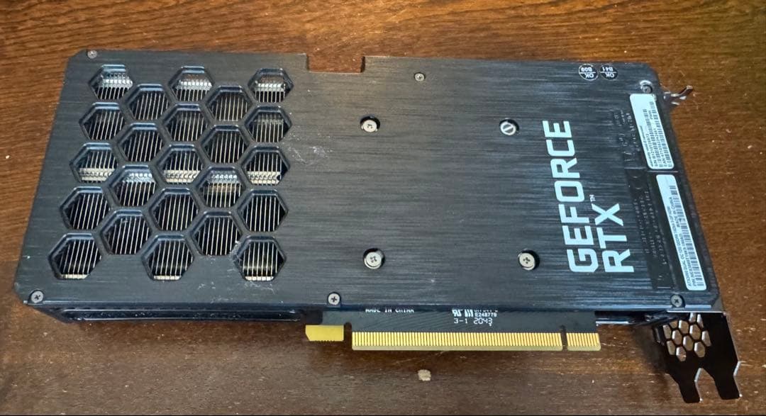 グラフィックボード・グラボ・ビデオカード PALIT RTX3060 DUAL OC 12G